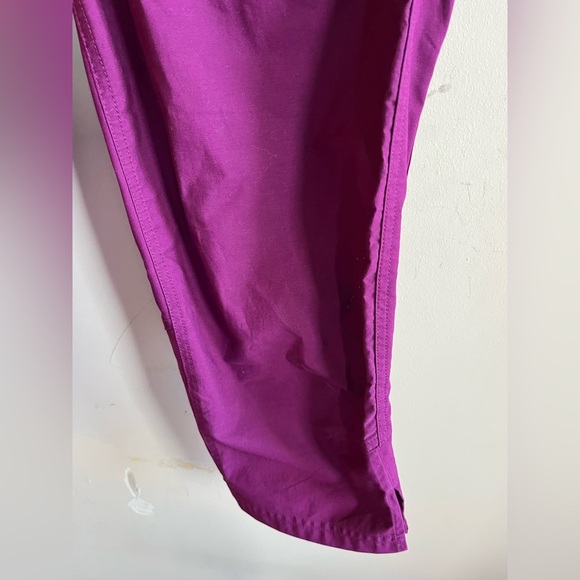 Patagonia Purple Organic Cotton Capris Pants - 8 - Picture 4 of 15